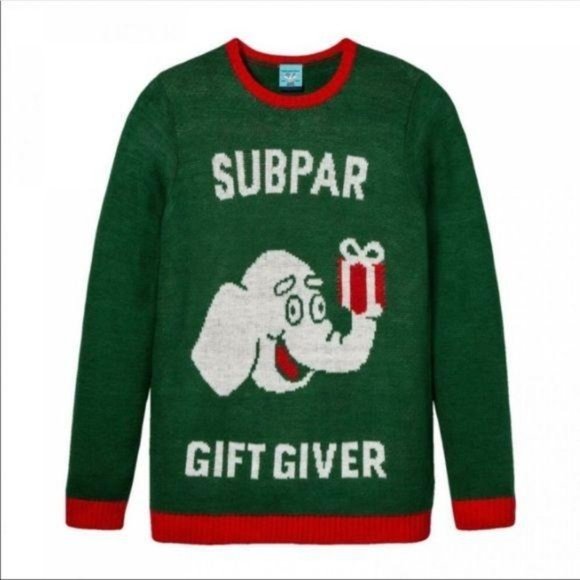 Norther Pole Other - Subpar Gift Giver Ugly Christmas Sweater New